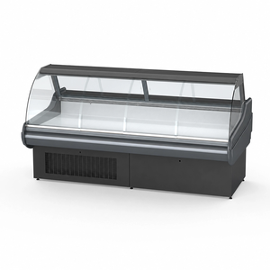 Vetrina Refrigerata Commerciale per Carne Fresca, Espositore con Raffreddamento ad Aria per Supermercati e Macellerie - Product Image 1