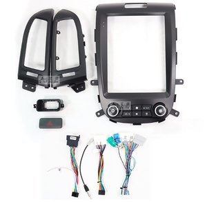 Lecteur multimédia Android MAISIMEI 9,7 <span class=keywords><strong>pouces</strong></span> pour Hyundai Santa Fe (2006-2012) – Écran tactile IPS noir, GPS, Navigation, CarPlay sans fil, 4G - Product Image 1