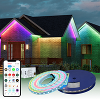 Gouly oem odm decoración al aire libre color de ensueño tira led aplicación de control IP68 impermeable ucs2904 rgbw tira led