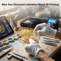 Kit de bricolage personnalisé en PLA Cloisonné, service d'impression 3D et personnalisation de modèles, designs personnalisés disponibles
