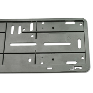 Support de plaque d'immatriculation en acier européen, style encastré, support de plaque de voiture tendance - Product Image 3