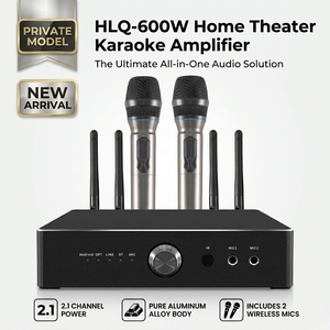 Système de publicité en nuage version Android chant en direct 5 modes <span class=keywords><strong>2</strong></span> microphones chinois-karaoké-machine - Product Image 2