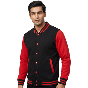 Chaquetas Varsity al por Mayor, Chaquetas Varsity Lisas con Logotipo Personalizado, Chaqueta Letterman para Hombre - Product Image 1