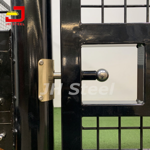 Güvenlik özelleştirilmiş binicilik örgü tel prefabrik galvanizli bambu at tezgahları ahır kapısı satılık - Product Image 6