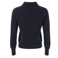 Woll-Kaschmir Strickjacke mit Perlen-Verzierung Weicher Warmer Langarm Wintermantel für Damen Eleganter Mantel vom Pullover-Hersteller