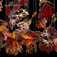Lustres de Foyer de Feuille en Céramique LED de Luxe Modernes Contemporains Grandes Lampes Suspendues de Plafond de Table d'Intérieur