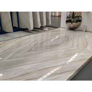 Carreaux de mur et de sol en marbre blanc YDSTONE Earl White Marble Gold Volakas pour la décoration intérieure, pour la salle à manger, la cuisine, l'extérieur, l'intérieur, y compris les escaliers - Product Image 1
