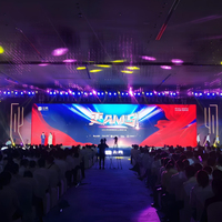 Pantalla LED de pared de video LED para exteriores a todo color Pantalla LED P391 para eventos