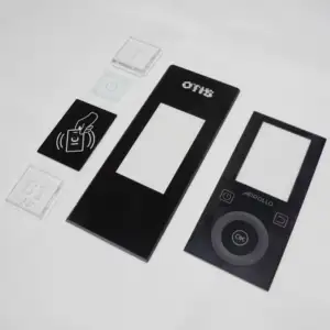 Durable Custom Silk Screen Printed Glass