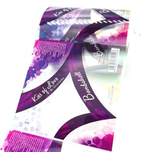 High Quality Custom Vinyl <strong>Transparent</strong> Sticker Roll Pack Waterproof Cosmetic <strong>Label</strong> Logo For Packaging Custom Packaging <strong>Labels</strong> - Product Image 2