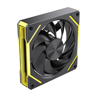 Ventilateur de boîtier ARGB Lovingcool OEM 12CM pour ordinateur de bureau, ventilateur de refroidissement CPU avec dissipateur thermique en plastique 5V 3+4 broches, ventilateur de refroidissement de boîtier d'ordinateur OEM