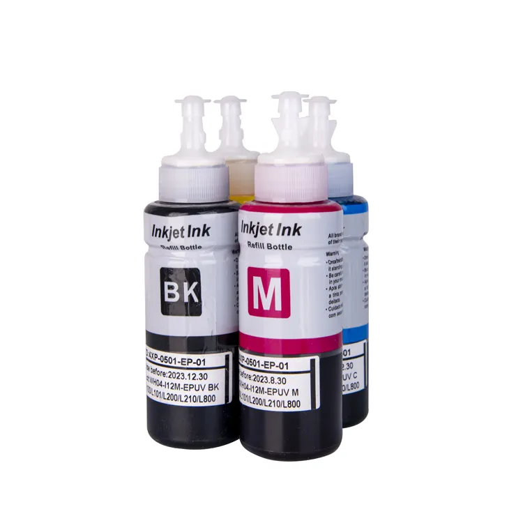 70ML/Bottle Refill Dye Ink For Epson Ink 664 L380 For Epson Printer L565 Ink 672 L310 L805 L360 L363