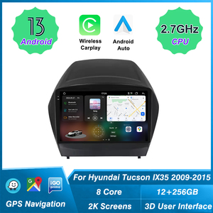 Autoradio <span class=keywords><strong>android</strong></span> pour Hyundai Tucson IX35 2009-2015 carplay 4G WIFI GPS Navigation unité principale - Product Image 3