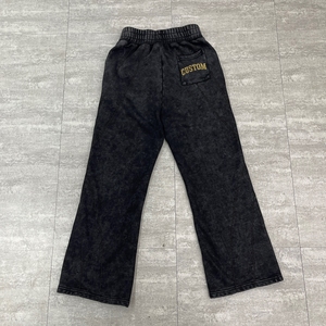 Guangzhou Shangshang ricami personalizzati <span class=keywords><strong>pantaloni</strong></span> della <span class=keywords><strong>tuta</strong></span> larghi pesanti <span class=keywords><strong>pantaloni</strong></span> della <span class=keywords><strong>tuta</strong></span> lavati con acido in pietra - Product Image 3