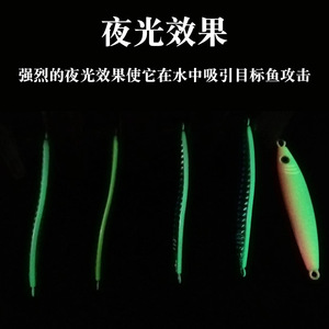 เหยื่อตกปลาเหล็กทรงงู Yj Aquahunter น้ำหนัก 40 กรัม ยาว 8.5 ซม. สำหรับตกปลาแมคเคอเรลและปลากะพง - Product Image 5