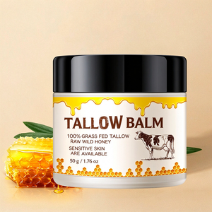 Bálsamo de péptidos de sebo de res estilo coreano, marca privada OEM ODM, vitaminas nutritivas naturales para el cuidado de la piel del rostro y cuerpo. - Product Image 3
