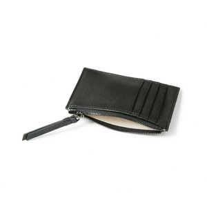 Tarjetero de Cuero de Lujo con 5 Ranuras, Monedero con Cremallera y Portamonedas, Precio Bajo - Product Image 3
