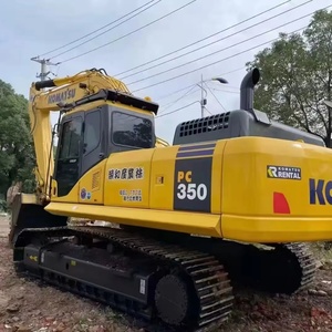รถขุดตีนตะขาบ Komatsu PC350 มือสอง รุ่นใหม่ล่าสุด อุปกรณ์ไฮดรอลิกสำหรับงานดิน เหมาะสำหรับการพัฒนาฟาร์มและงานก่อสร้างขนาดใหญ่ - Product Image 1