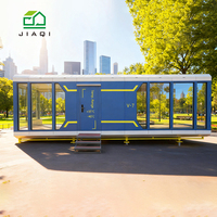 Casa Contenedor Prefabricada de Fabricantes, Casa Contenedor Modular, Casa Cápsula Espacial con Baño y Ducha