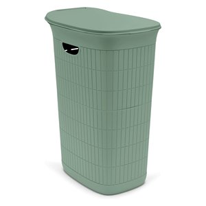 Porta biancheria <b>plastica</b> riciclata (36Lt) DOMUS HOME COLLECTION Green tea 90902 - Product Image 1