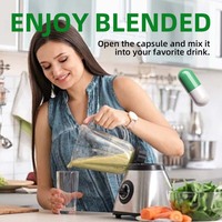 Capsules de superaliments entiers OEM/ODM pour soutenir l'immunité et la santé intestinale, complément nutritionnel naturel pour femmes et hommes