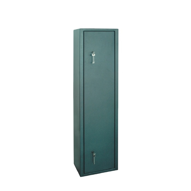 High Security Gun Locker Large Gun Storage Box Security Safe Box with 2 Mechanical Lock Keys