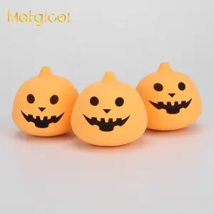 Femmes beauté cosmétiques non latex en forme de citrouille halloween maquillage éponge