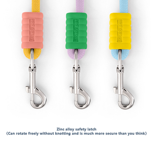 Laisse pour chien, corde <span class=keywords><strong>de</strong></span> traction pour animaux <span class=keywords><strong>de</strong></span> compagnie, laisse d'entraînement pour chien, laisse <span class=keywords><strong>de</strong></span> promenade pour chiens <span class=keywords><strong>de</strong></span> taille moyenne et grande, corde personnalisée avec logo - Product Image 3