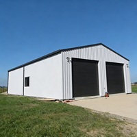Edificios Modernos de Estructura de Acero con Paneles Sándwich para Cobertizos, Almacenes, Talleres, Hoteles, Apartamentos - Ecológicos