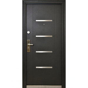 Porte d'entrée en acier simple et pratique TECHTOP, <span class=keywords><strong>prix</strong></span> d'usine, durable, en métal, Puerta De Seguridad Para Casa - Product Image 3