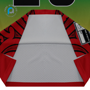 Pur nouveau Design séchage rapide <span class=keywords><strong>pas</strong></span> <span class=keywords><strong>cher</strong></span> <span class=keywords><strong>personnalisé</strong></span> Maori Kampong Sublimation imprimé maille réversible collège pratique <span class=keywords><strong>maillot</strong></span> <span class=keywords><strong>de</strong></span> <span class=keywords><strong>basket</strong></span>-ball - Product Image 6