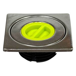 Desagüe de suelo de lavadora de acero inoxidable antioxidante práctico para lavadero - Product Image 1