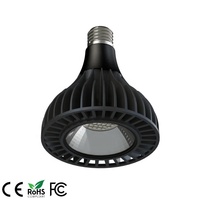 Ra98 Lampu Pendingin Spektrum Penuh Aluminium Garansi 3 Tahun AC120V AC230V Par38 Led Tanaman Tumbuh 35W