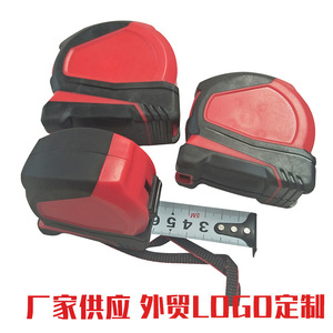 Steel Tape Measure 5M Metric Automatic Return Push Button Lock Plastic Case - Product Image 5