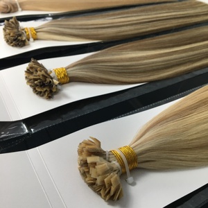 Jasmine Beauty Ombre Keratin Tip 100% Natural Hair Extensions flat tips Raw Double Drawn Flat tip Remy Human hair extensions - Product Image 6