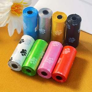 ถุงเก็บอุจจาระสัตว์เลี้ยงลายอุ้งเท้า 6 ชิ้น สำหรับแมวและสุนัข ถุงขยะพลาสติก ถุงเก็บอุจจาระ ถุงทำความสะอาดขนาดเล็ก - Product Image 4