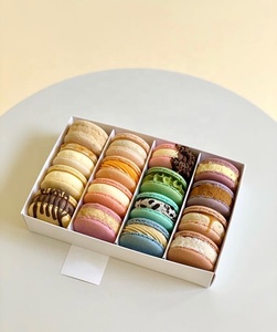 IMEE Bán Buôn Hộp Chia 15 Chiếc Bánh Quy Macaron Bằng Nhựa Trong Suốt Hộp Bánh Quy Kích Thước Tùy Chỉnh - Product Image 2