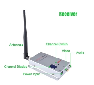 Receptor transmisor de vídeo inalámbrico de alta potencia de 1,2G 1,5 W 1,2G 8W para transmisión de imagen de fotografía aérea Fpv Uav - Product Image 2