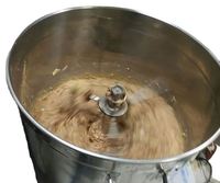 Commerciële fruit snijmachine met tandwielkastonderdelen van 304 roestvrij staal, hoog rendement vleesvullingmixer