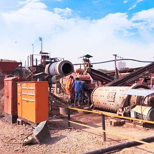 Maquinaria de Minería de Alta Eficiencia, Conjunto Completo de Planta de Lavado de Oro Aluvial de 1-50 TPH, Línea de Procesamiento de Oro de Placer para África - Product Image 1