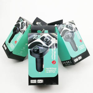 Lecteur de voiture X8MP3 avec Bluetooth mains libres, double port de charge USB, carte TF USB, lecteur de voiture Bluetooth - Product Image 5