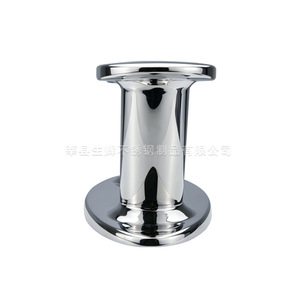 Bolardo de Acero Inoxidable 316 Brillante de 6/8/10/12 Pulgadas, Herraje Marino Tipo Cuerno de Carnero para Amarre de Embarcaciones - Product Image 5