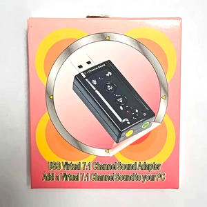 Adaptador de Tarjeta de Sonido USB Externo a Audio 3D 7.1 de 2 Canales, Micrófono Profesional, Auriculares de 3.5mm para <span class=keywords><strong>Win</strong></span> <span class=keywords><strong>XP</strong></span> / 78 - Product Image 5