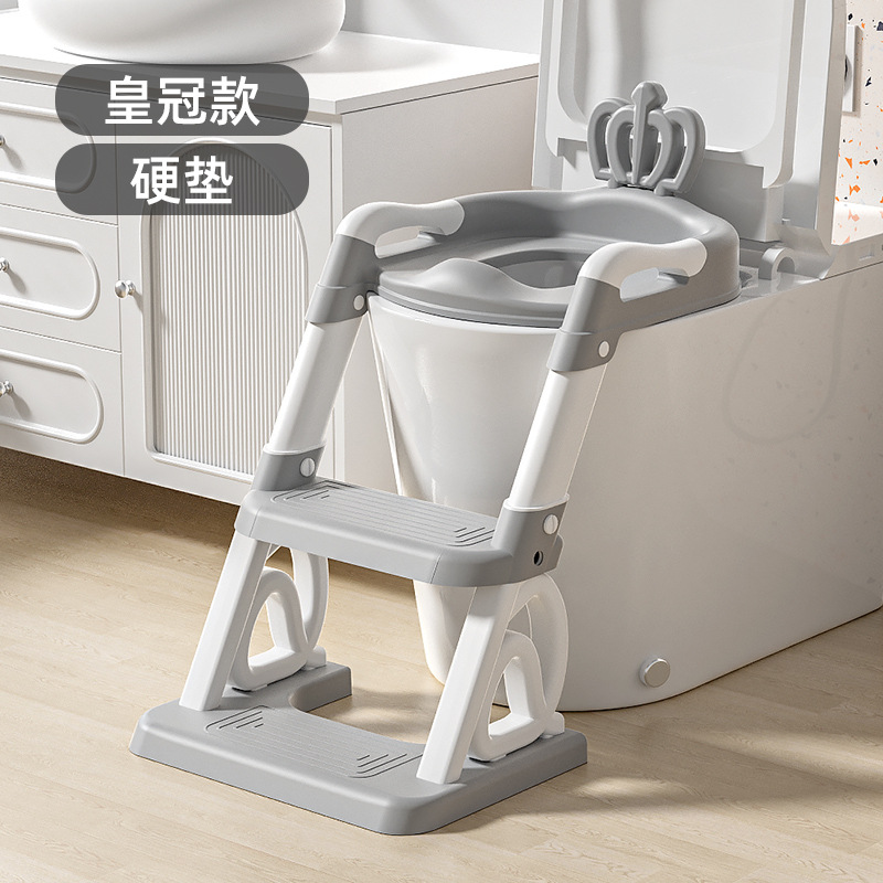 Crown-style hard cushion - gray