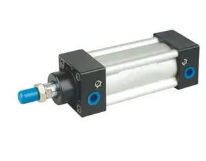 ISO6431/15552 Standard SI/SID/SIJ series double shaft double acting Mickey mouse compressed pneumatic air piston cylinder