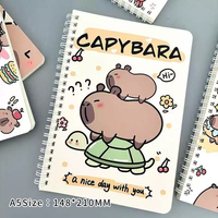 A5 Spiralbindung Niedliches Cartoon Schul-Notizbuch für Kinder mit Anpassbarem Logo & Farbe 50 Blatt Tagesplaner & Unterrichtsprotokoll
