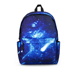Nouveau sac à dos scolaire avec <span class=keywords><strong>port</strong></span> de charge USB voyage collège étudiant affaires Bookbag Galaxy sac à dos sac - Product Image 1