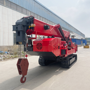 Mini-grue araignée mobile 12t pour travaux en allées étroites, grue araignée 5t 8t pour levage de rails en acier avec nacelle, grue araignée 3t ELC - Product Image 5