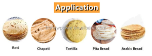 Ligne de production entièrement automatique de tortillas libanaises, petites pizzas, pain arabe, lavash, naan, roti, pain pita, machine à cuire et à fabriquer à vendre - Product Image 2