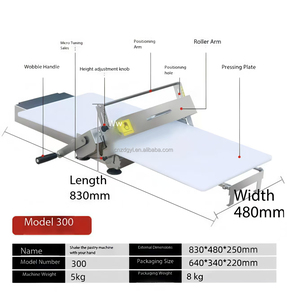 Một Mini <span class=keywords><strong>Pastry</strong></span> Xách Tay Bảng Nhỏ Top Tay Của Nhãn Hiệu Bánh Pizza Bột Sheeter Con Lăn Nơi Trú Ẩn Báo Chí flattener <span class=keywords><strong>Shetter</strong></span> Máy Ép - Product Image 2